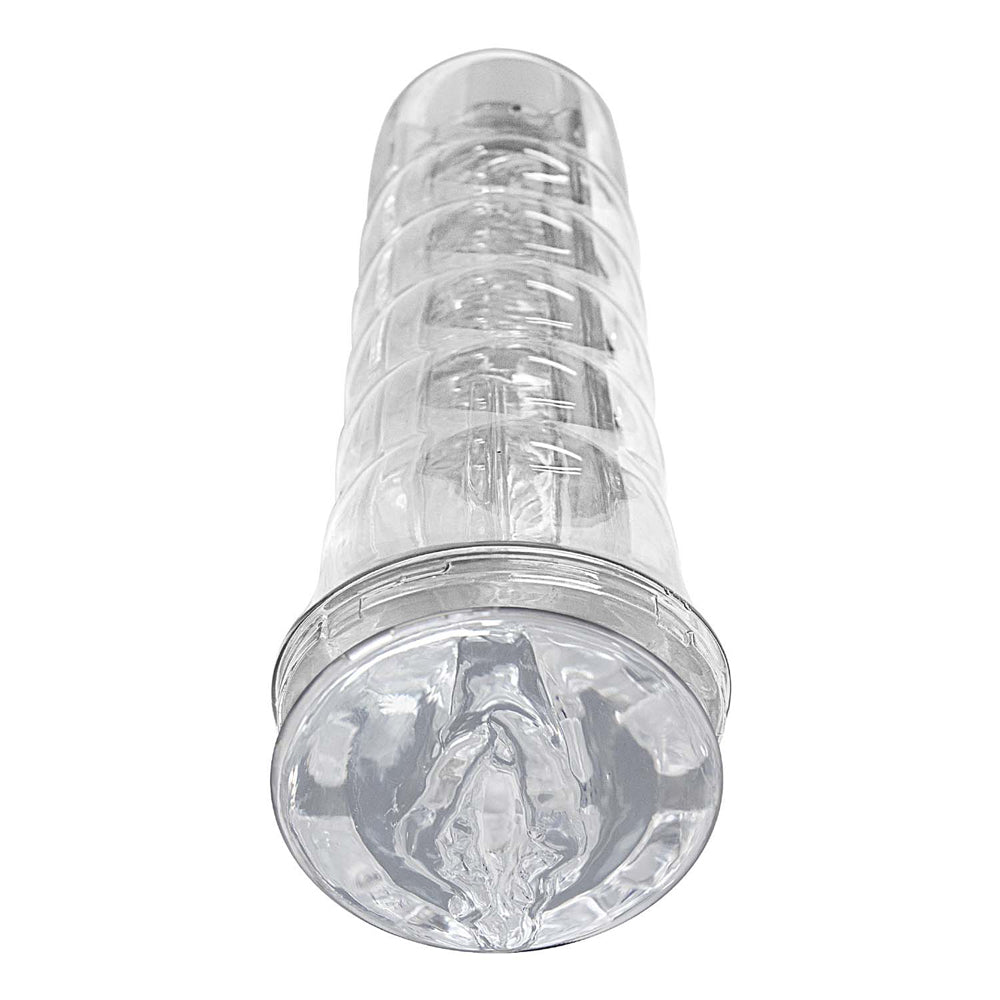 Dream-Lite Crystal Vagina Masturbator Clear