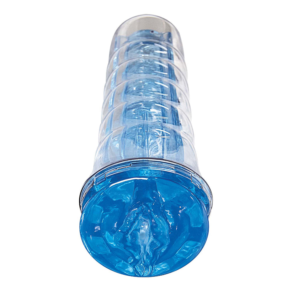Dream-Lite Crystal Vagina Masturbator Blue