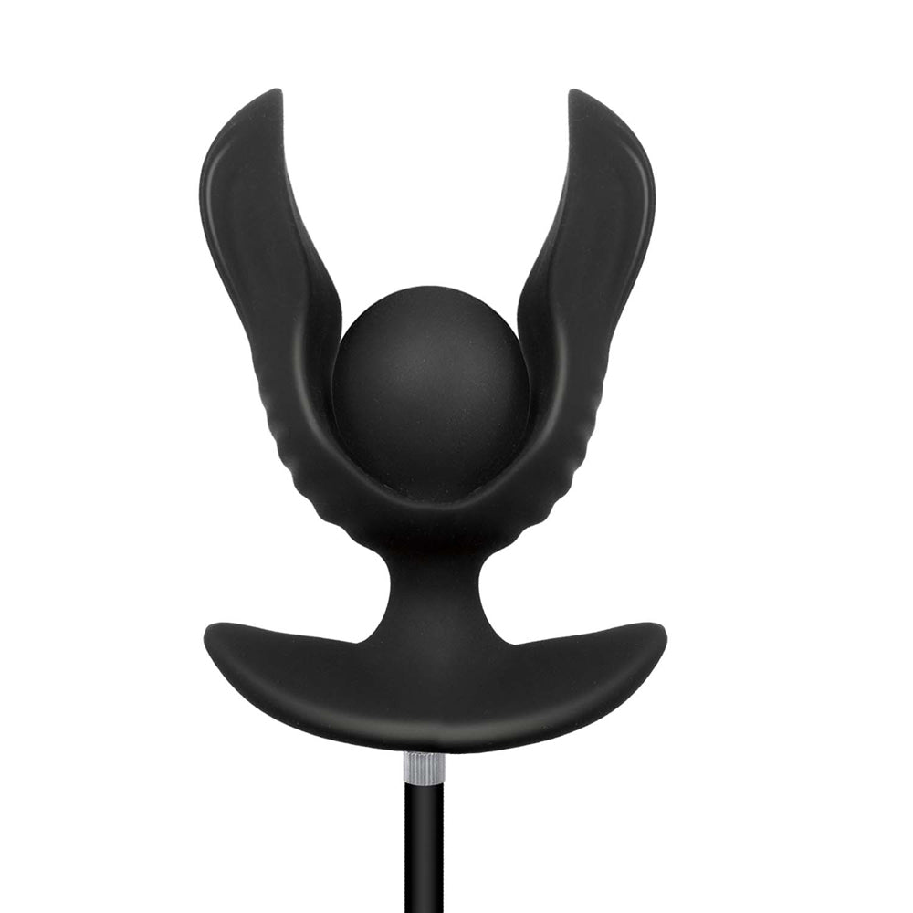 Atomic Vibrating Inflatable Plug Black
