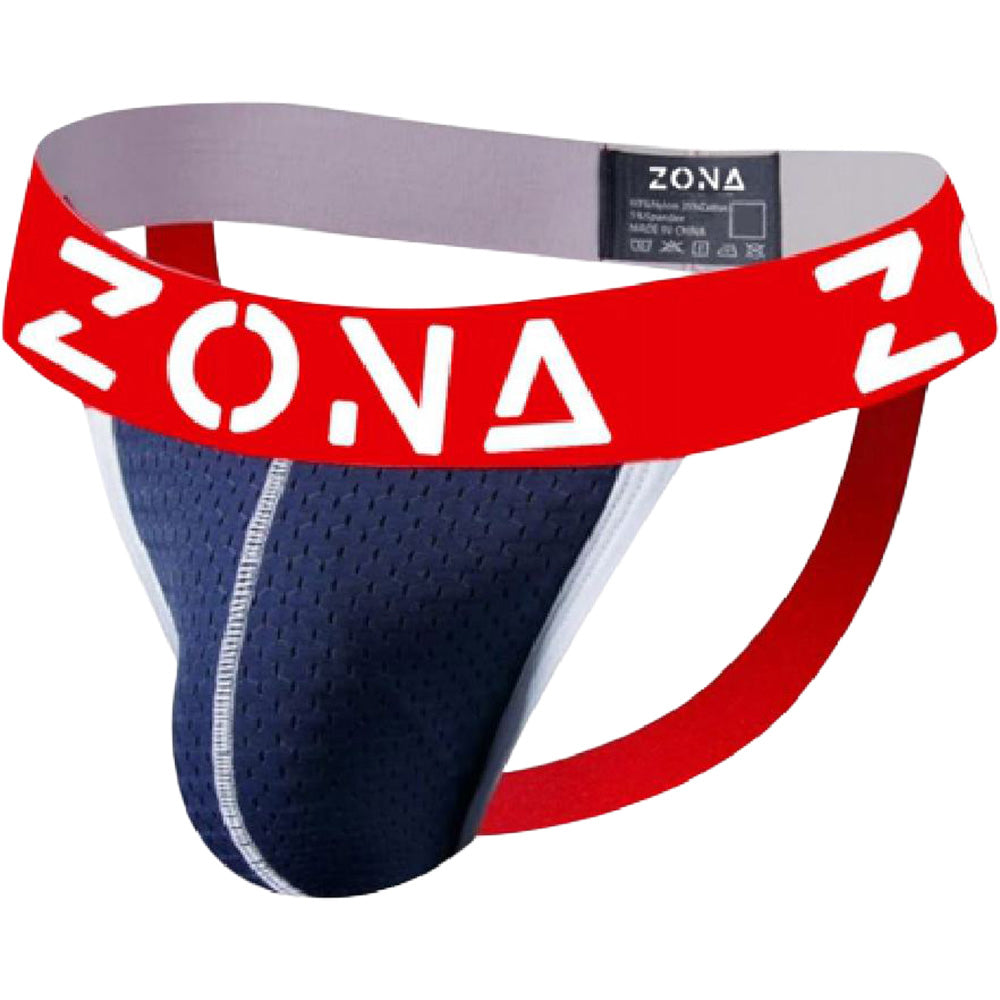 Navy Rush Jockstrap Large