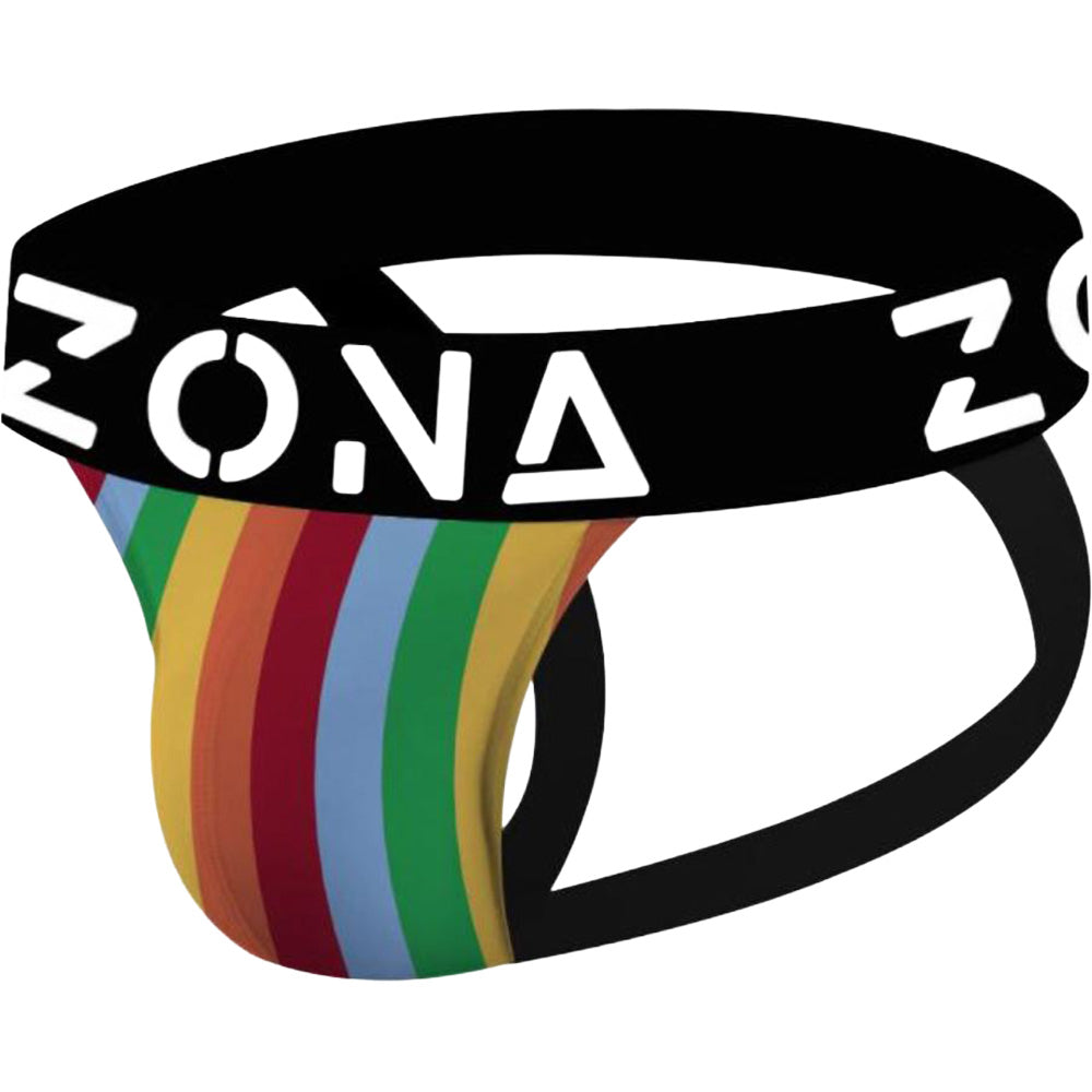 Rainbow Edge Jockstrap Small