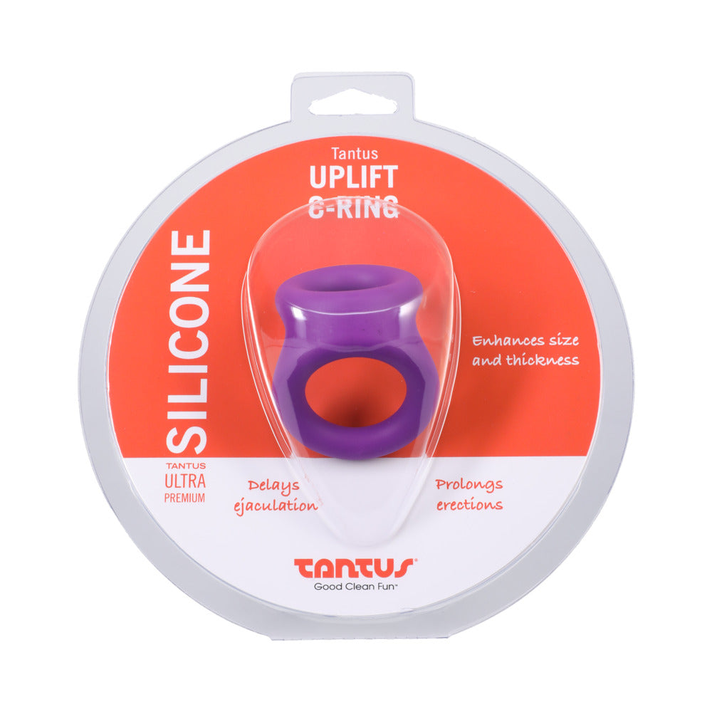 Tantus Uplift C-Ring Cock and Ball Sling Lilac
