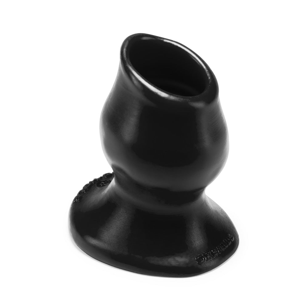 Pighole-3 Large Hollow Plug Black