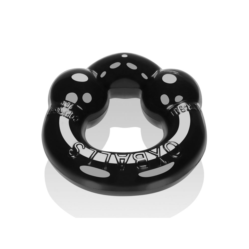 Ultraballs 2-Pack Cock Ring Black & Police Blue