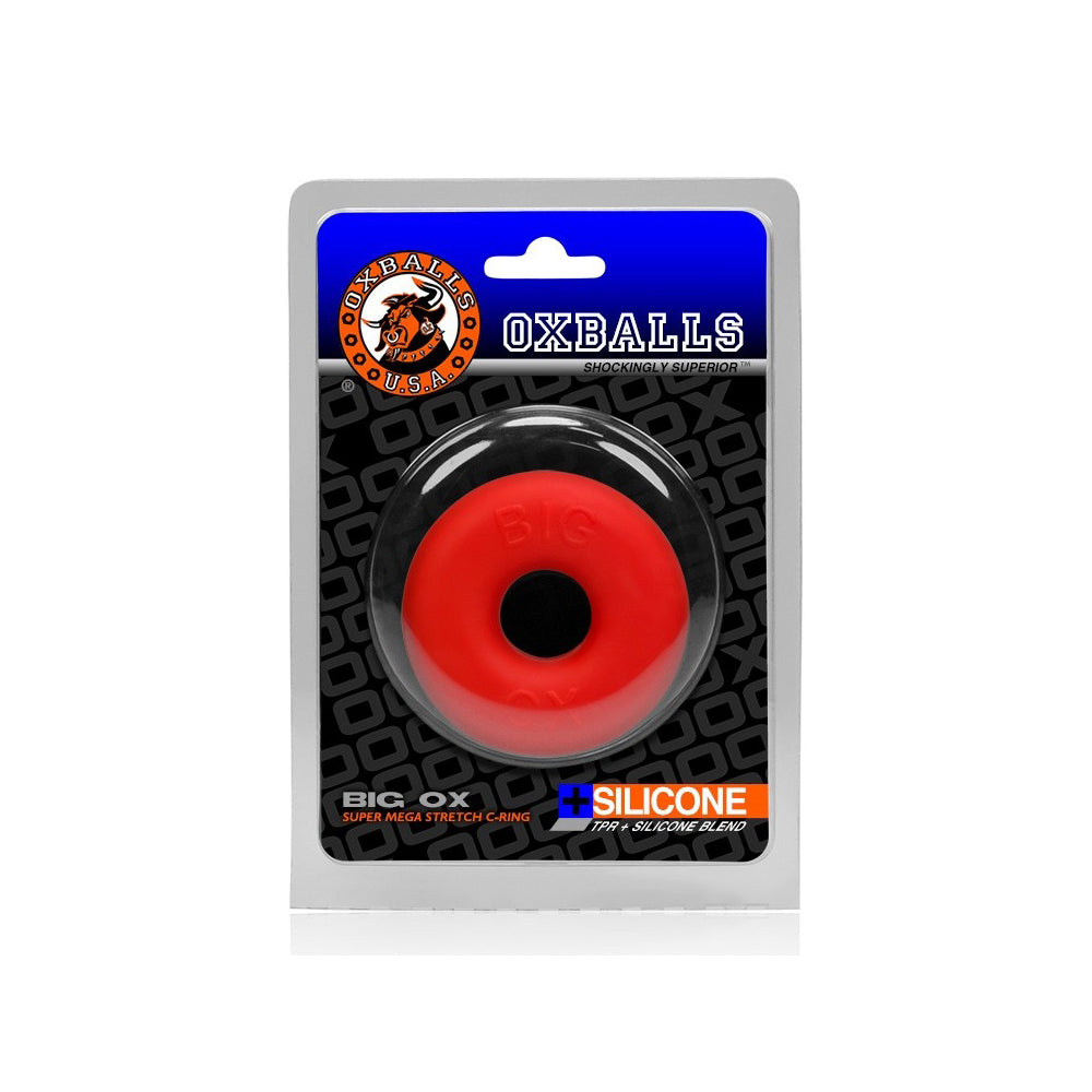 Big Ox Cockring Red Ice