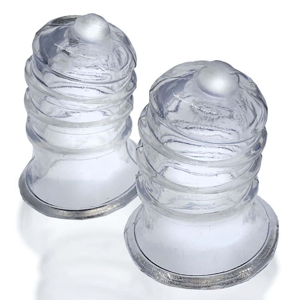 Elong Wide Base Nip Sucker Clear