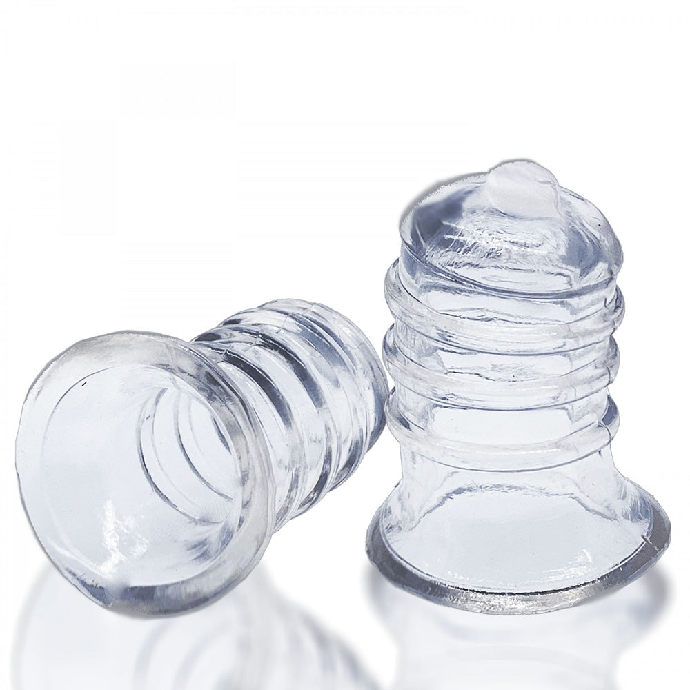 Elong Wide Base Nip Sucker Clear