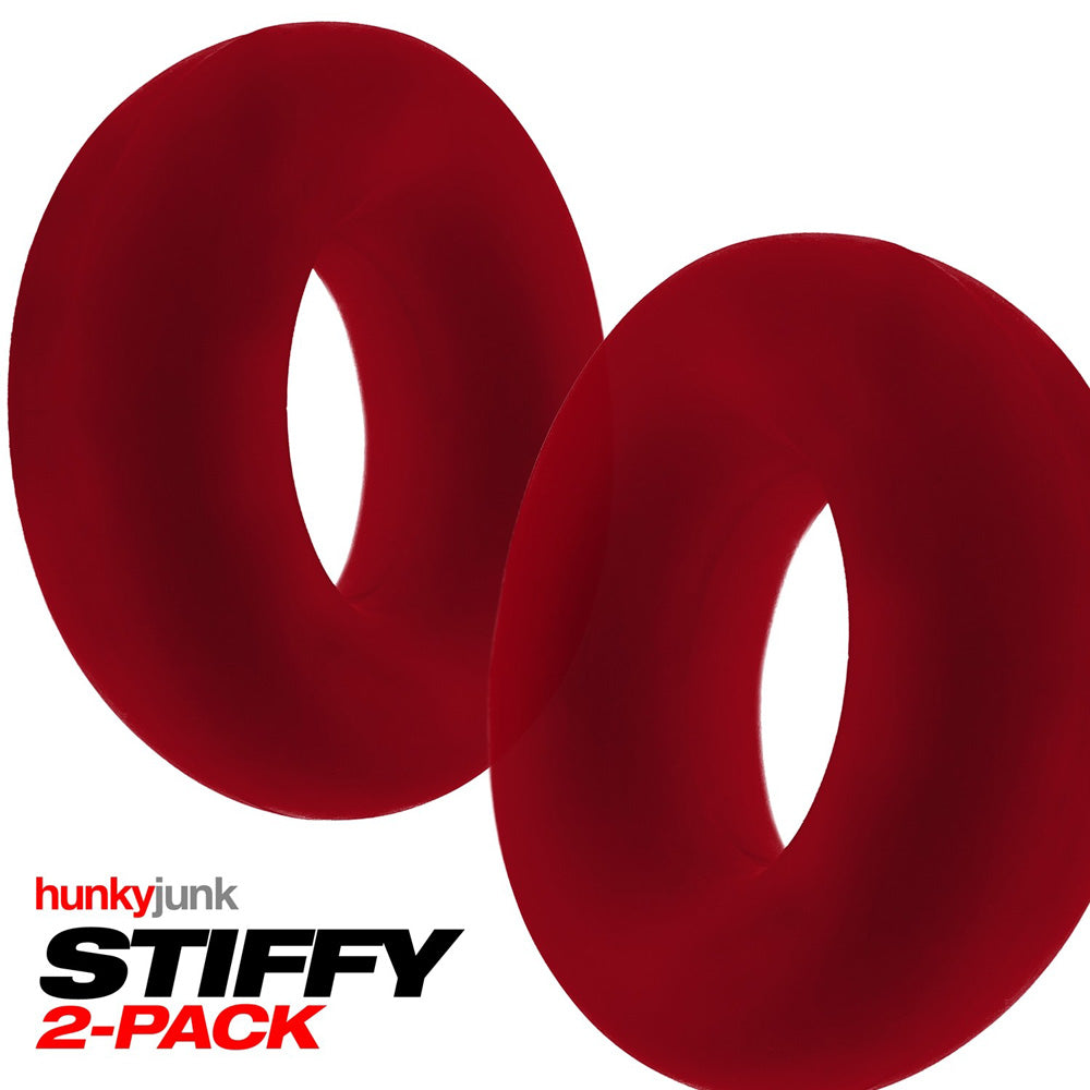 Stiffy 2-Pack Cockrings Cherry Ice