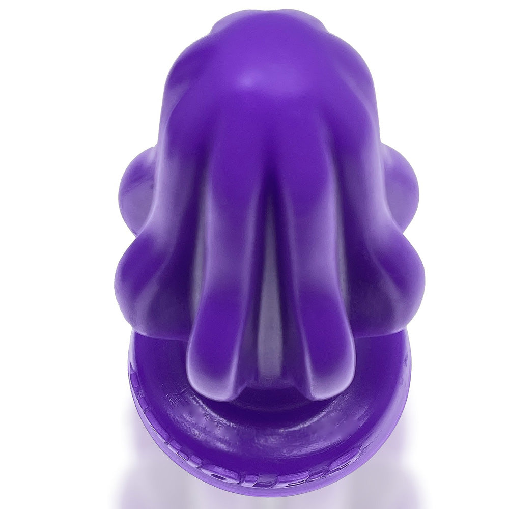 Airhole-2 Finned Plug Eggplant Medium