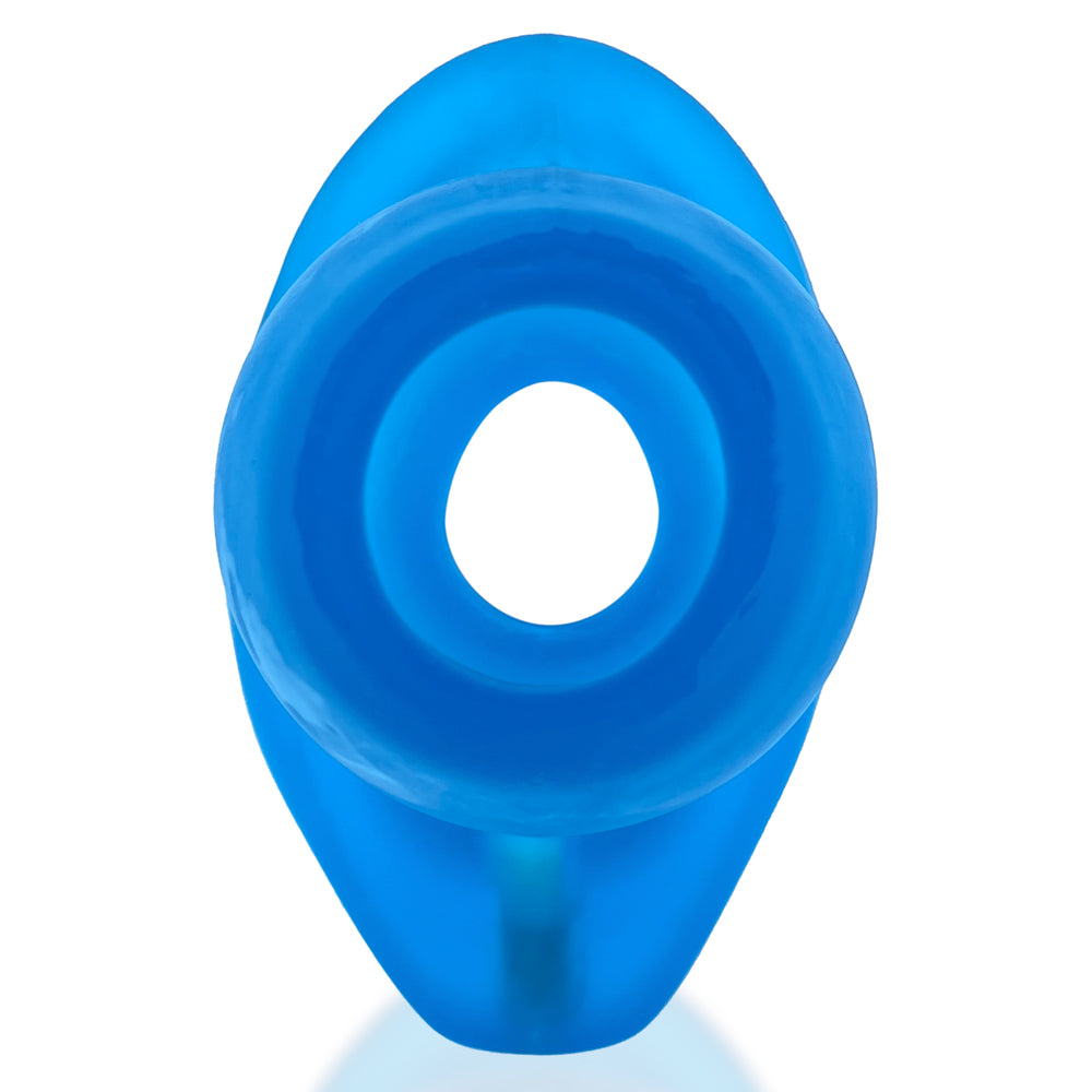 Glowhole-2 Hollow Buttplug W/Led Insert Blue Morph Large