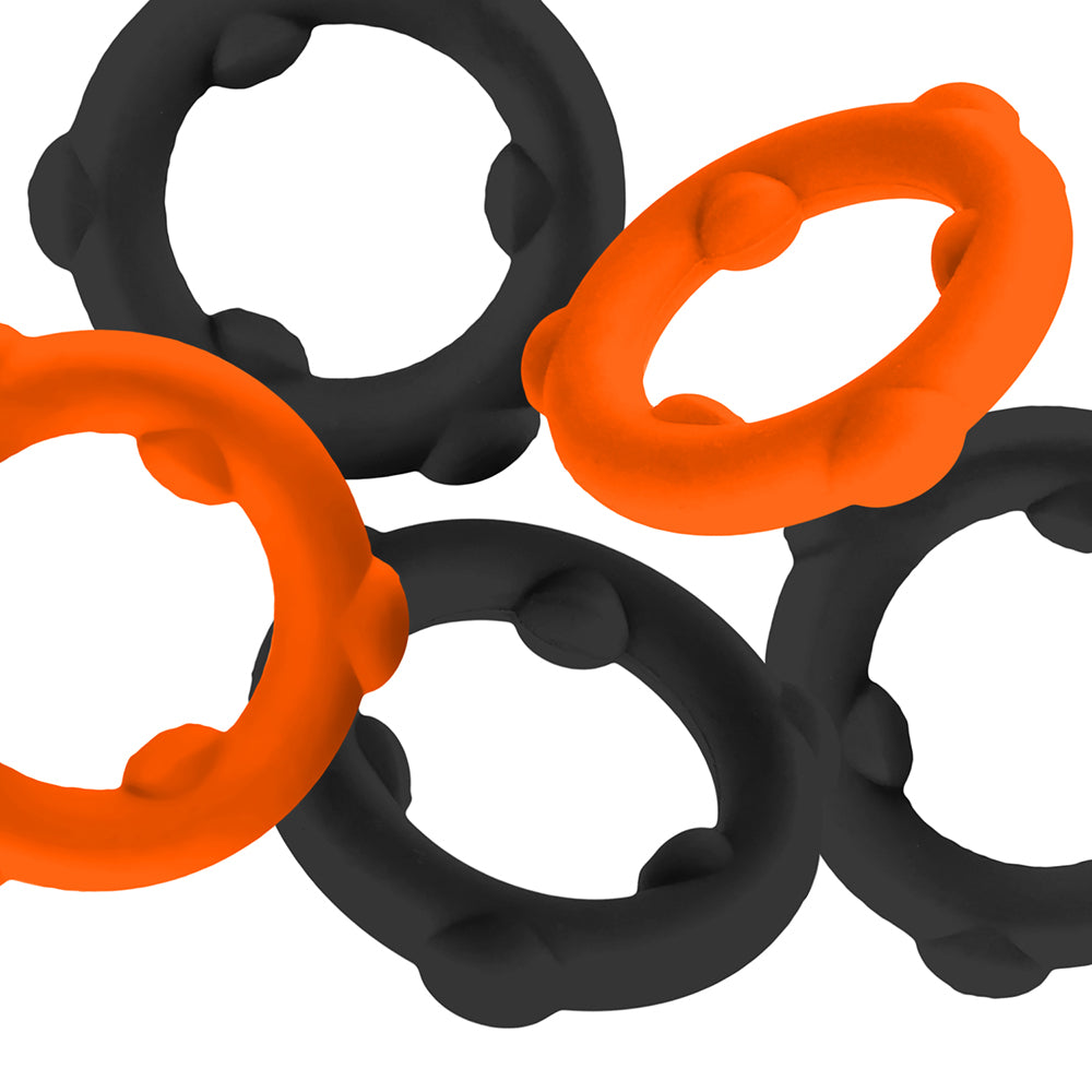 Gearheads Spinner 5pk Orange/Black