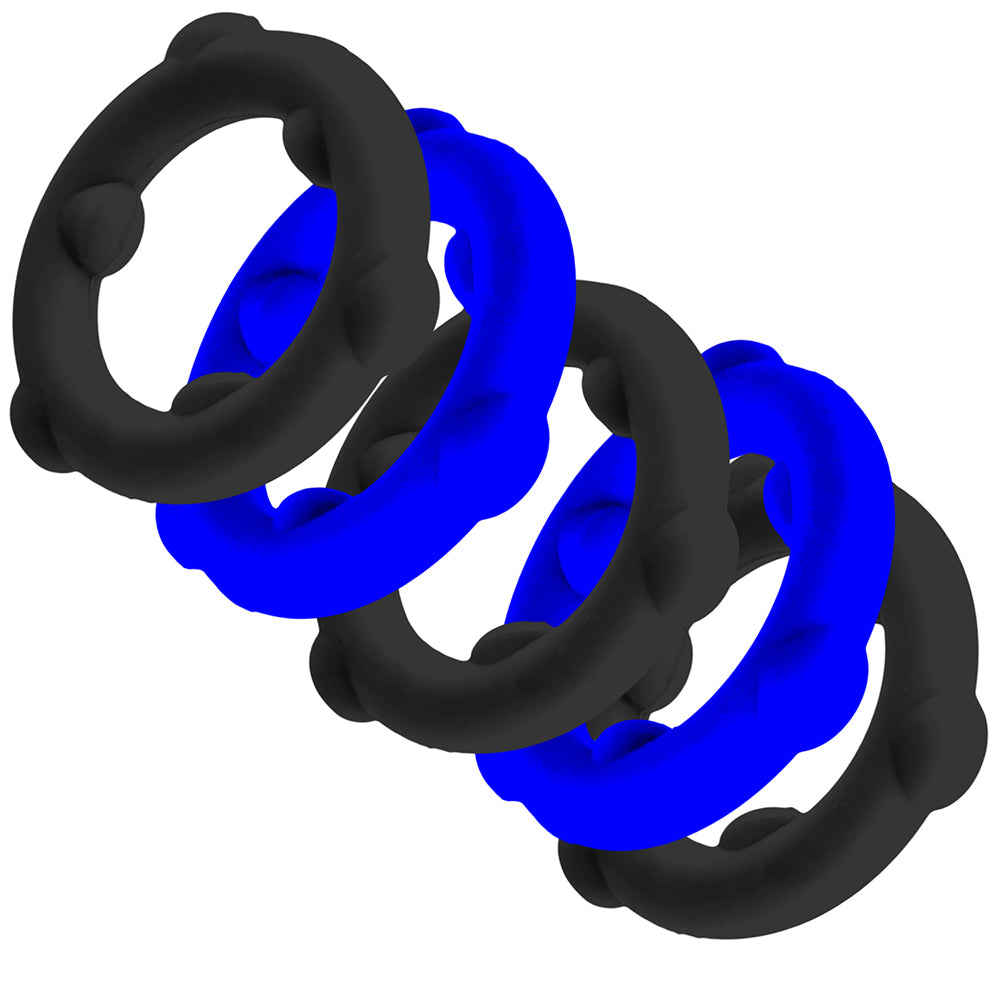 Gearheads Spinner 5pk Blue/Black