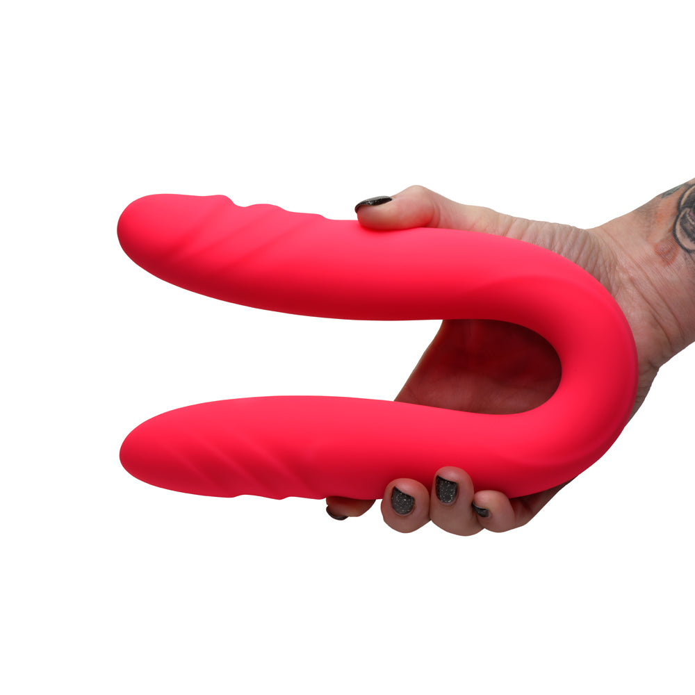 Inmi 7X Double Down Silicone Double Dildo W/ Remote