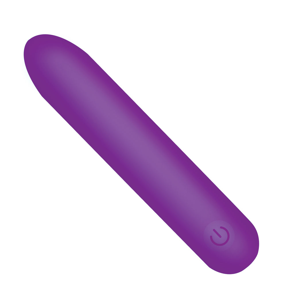Bang! Tapered Flexible Silicone Bullet Purple