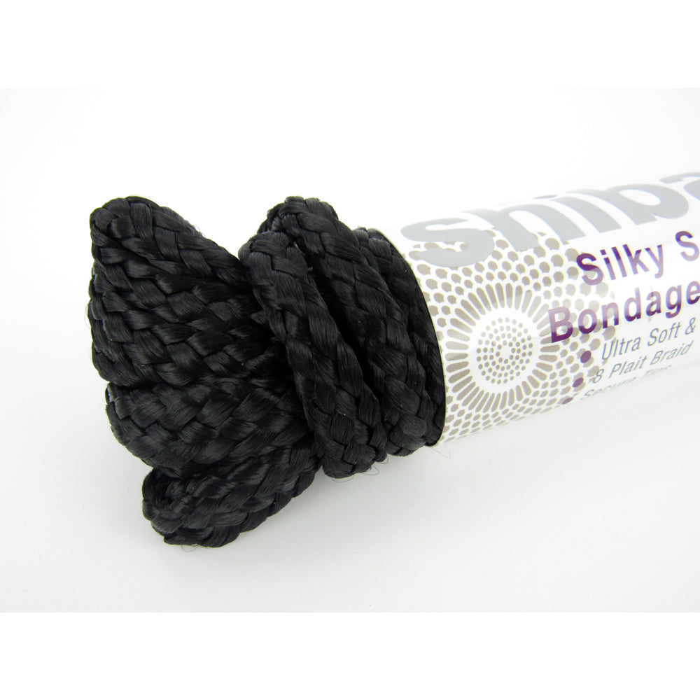 Shibari Rope Soft Silk Black 5M
