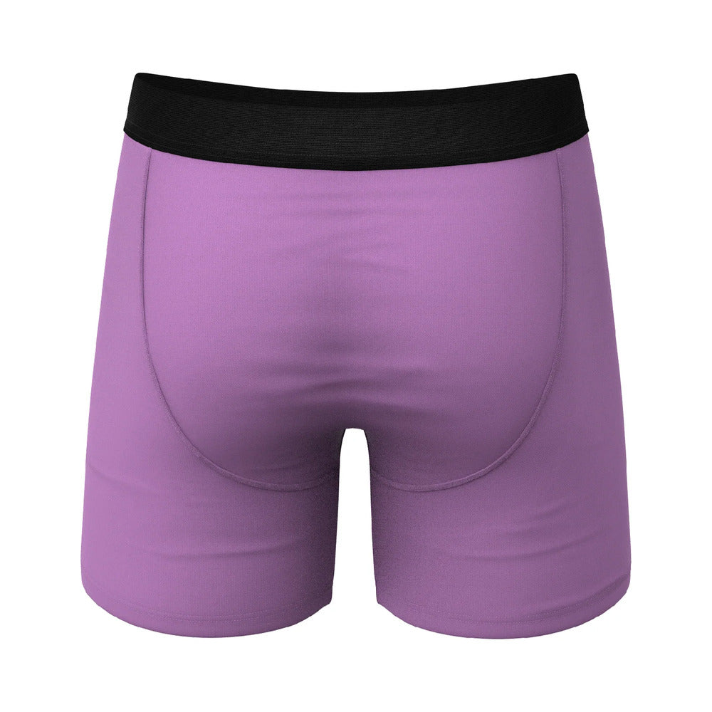 Shinesty The Double Entendre Eggplant Ball Hammock Pouch Underwear with Fly 5XL