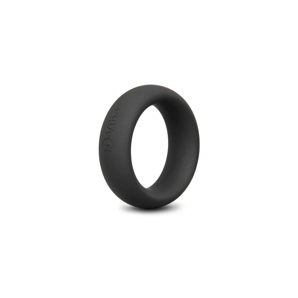 b-Vibe Snug Ring 40mm Snug Fit Silicone C-Ring Black