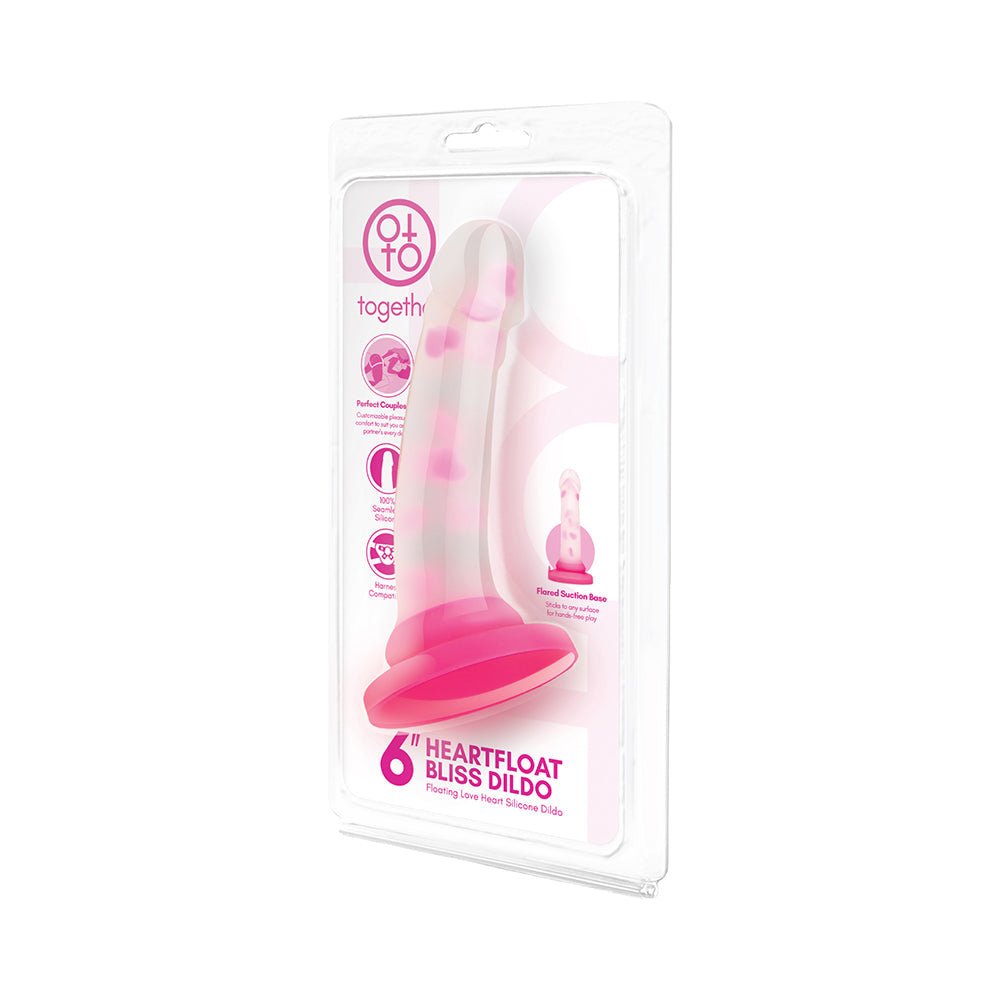 Together Toy 6 in. Heartfloat Bliss Dildo
