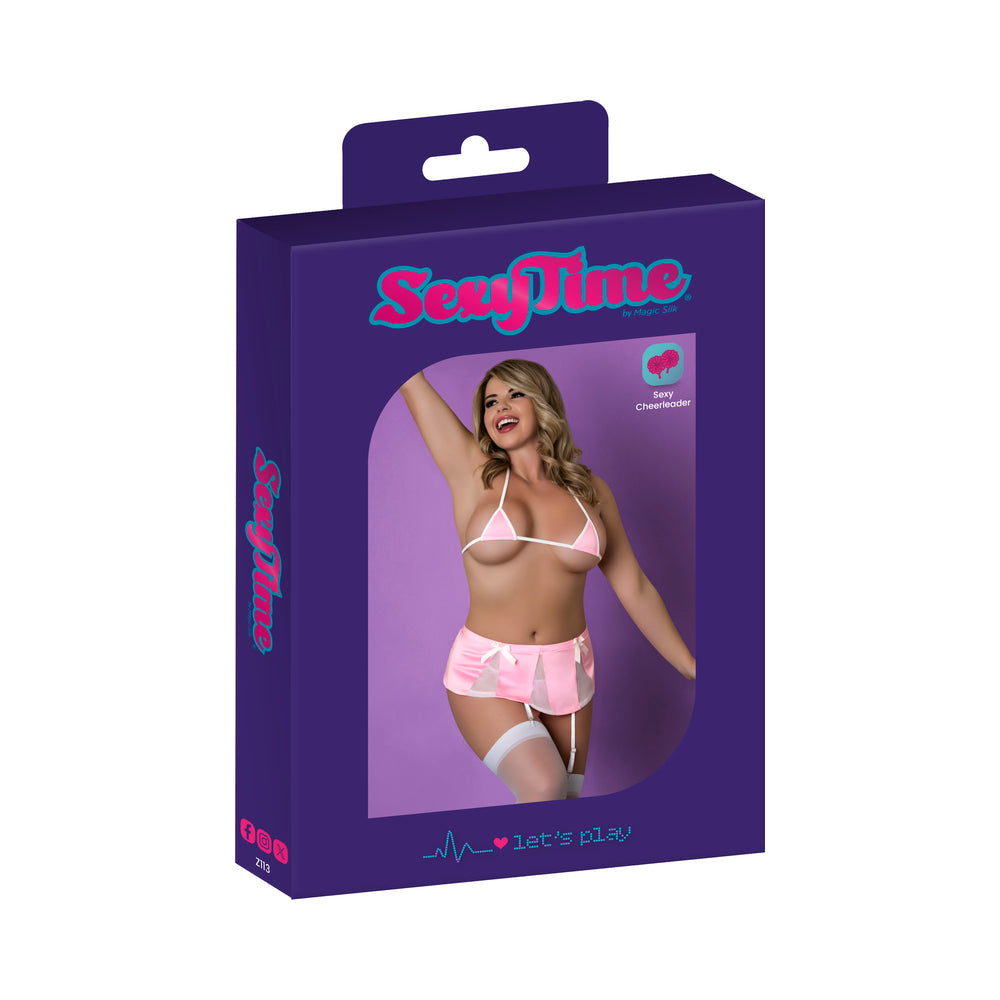 Magic Silk Sexy Time Half Time Honey Pink Queen Size