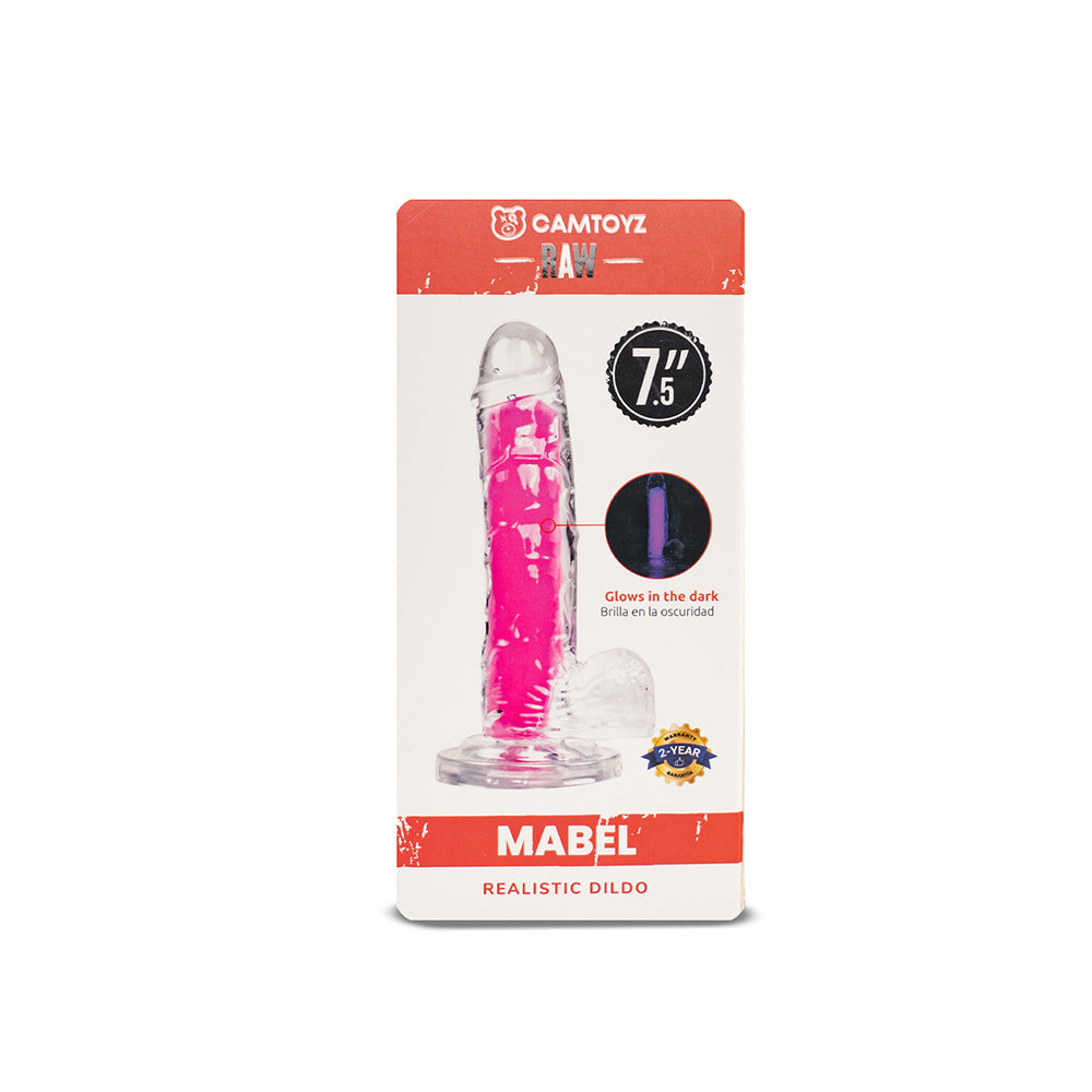 Camtoyz Realistic Raw Dildo Blendy Mabel Pink