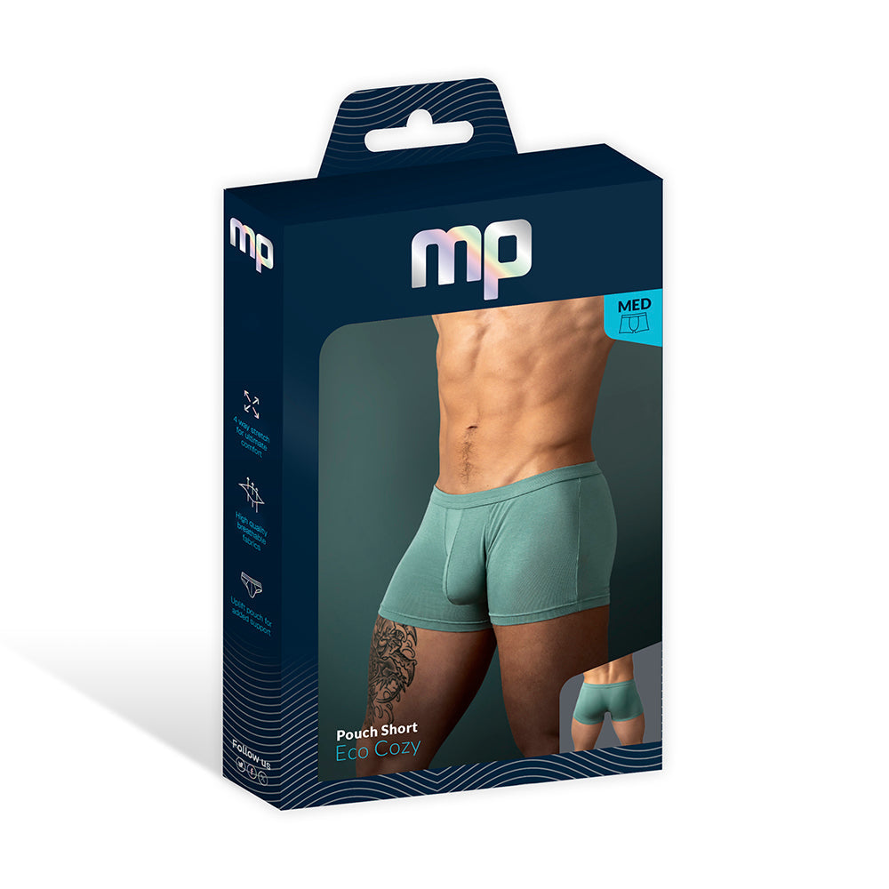 Male Power Eco Cozy Pouch Short Green L