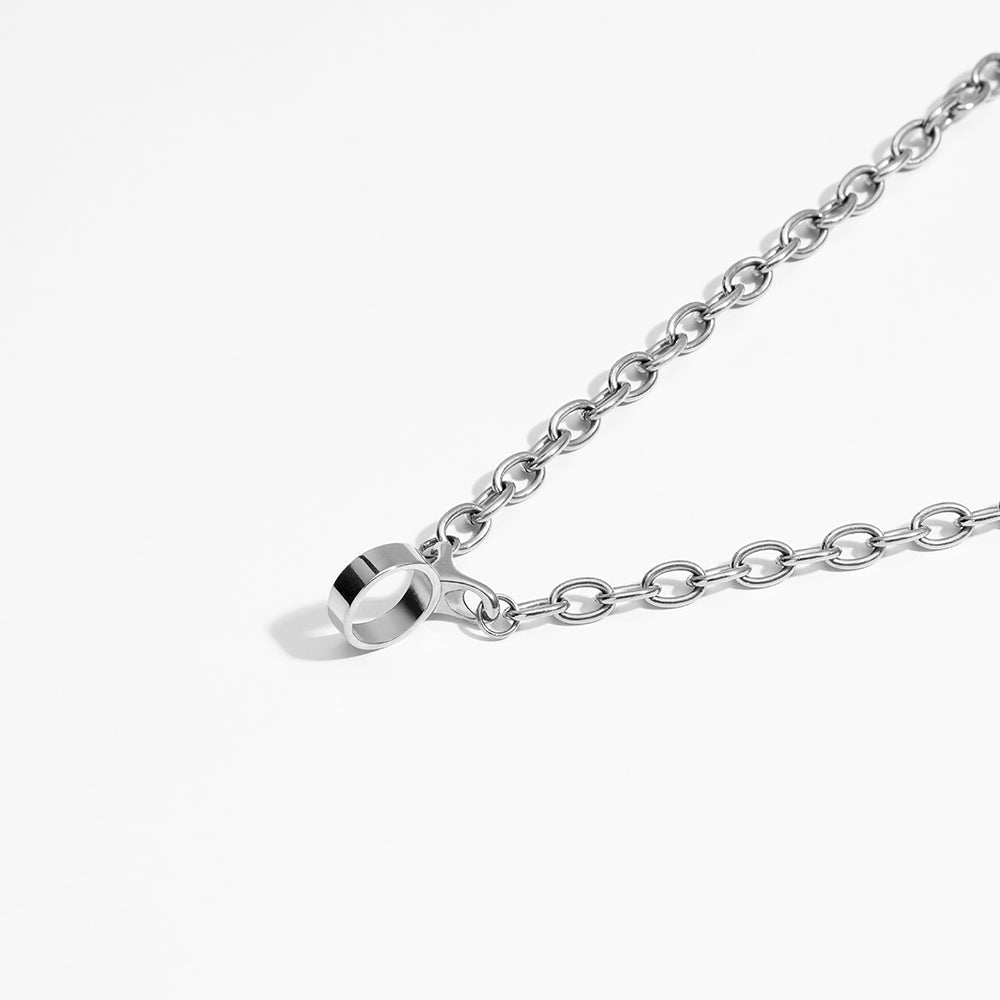 Crave Tease Collection (Necklace + Ring) Silver
