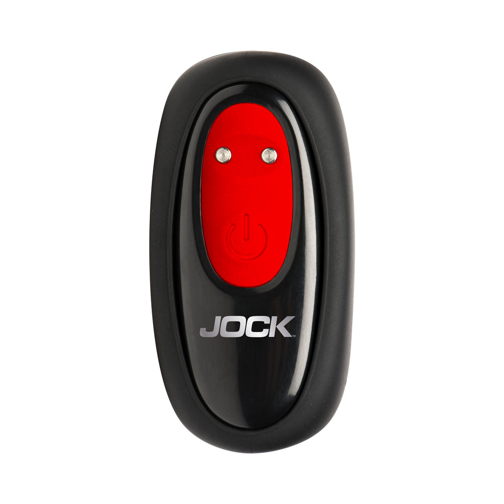 JOCK Enhancers Hard-On Vibrating Silicone C-Ring w /Clit Stim