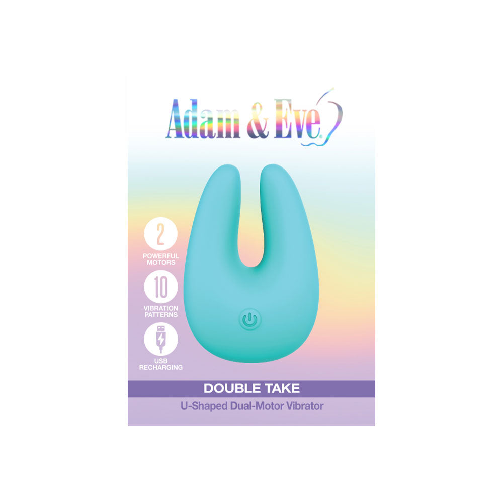 Adam & Eve Double Take U-Shaped Dual-Motor Vibrator