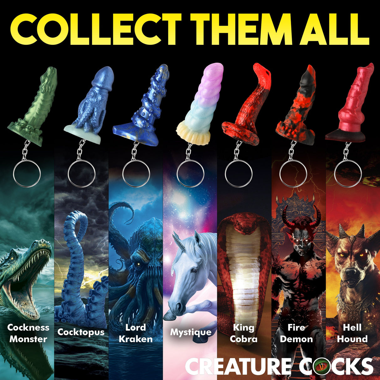 King Cobra Keychain