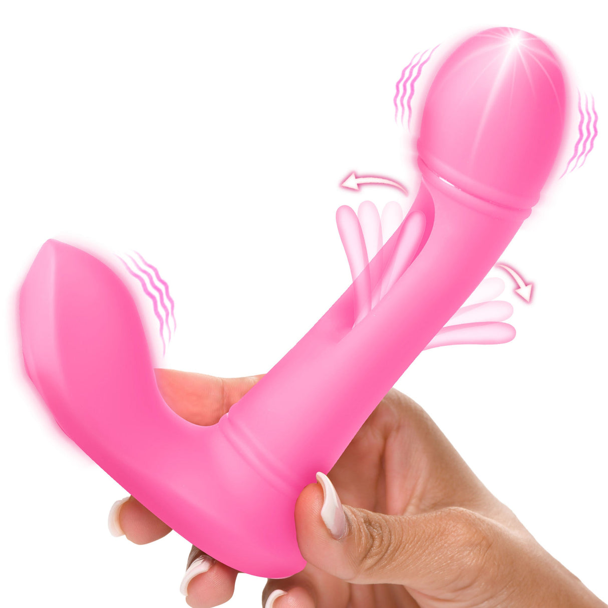 G-Flick Flicking G-Spot Vibrator w/ Remote
