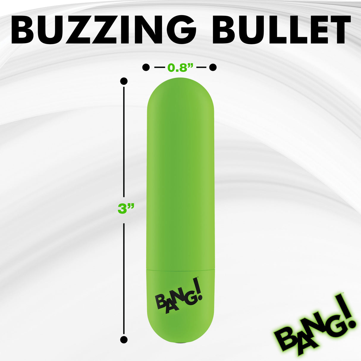 28X Glow-in-the-Dark Bullet w/ Remote
