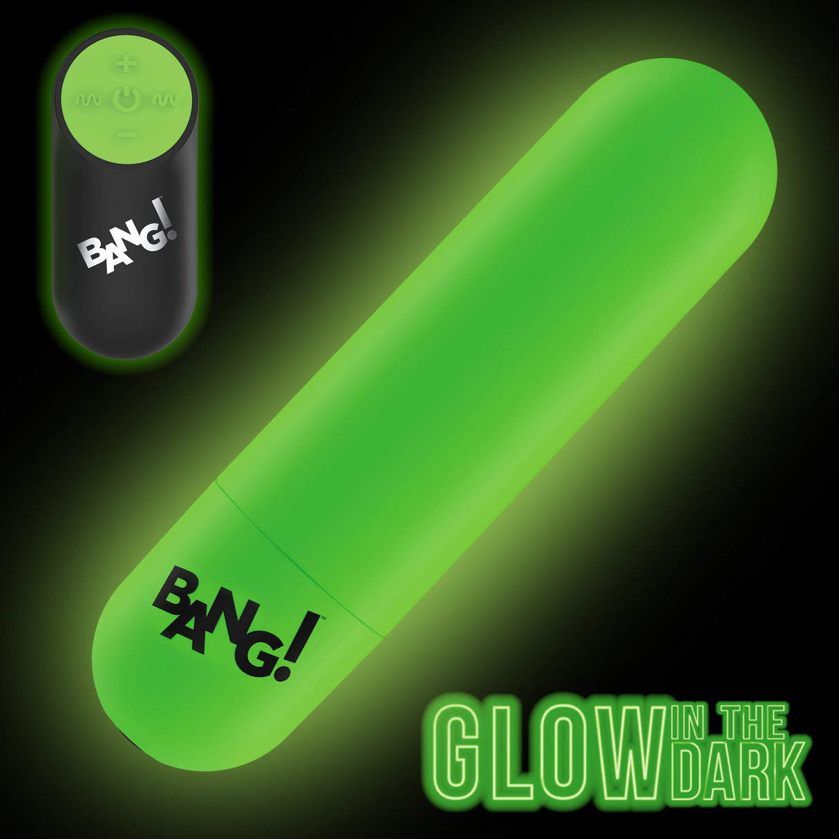 28X Glow-in-the-Dark Bullet w/ Remote