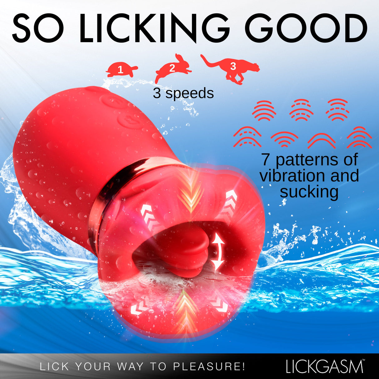 Kiss Me More Kissing, Sucking, & Vibrating Clitoral Stimulator