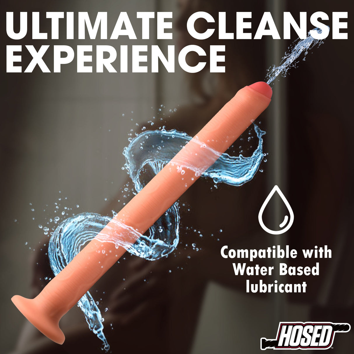 15" Thick Silicone Enema Hose