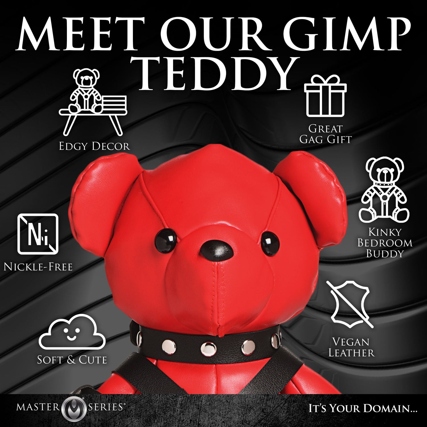 Gimp Bear - Red