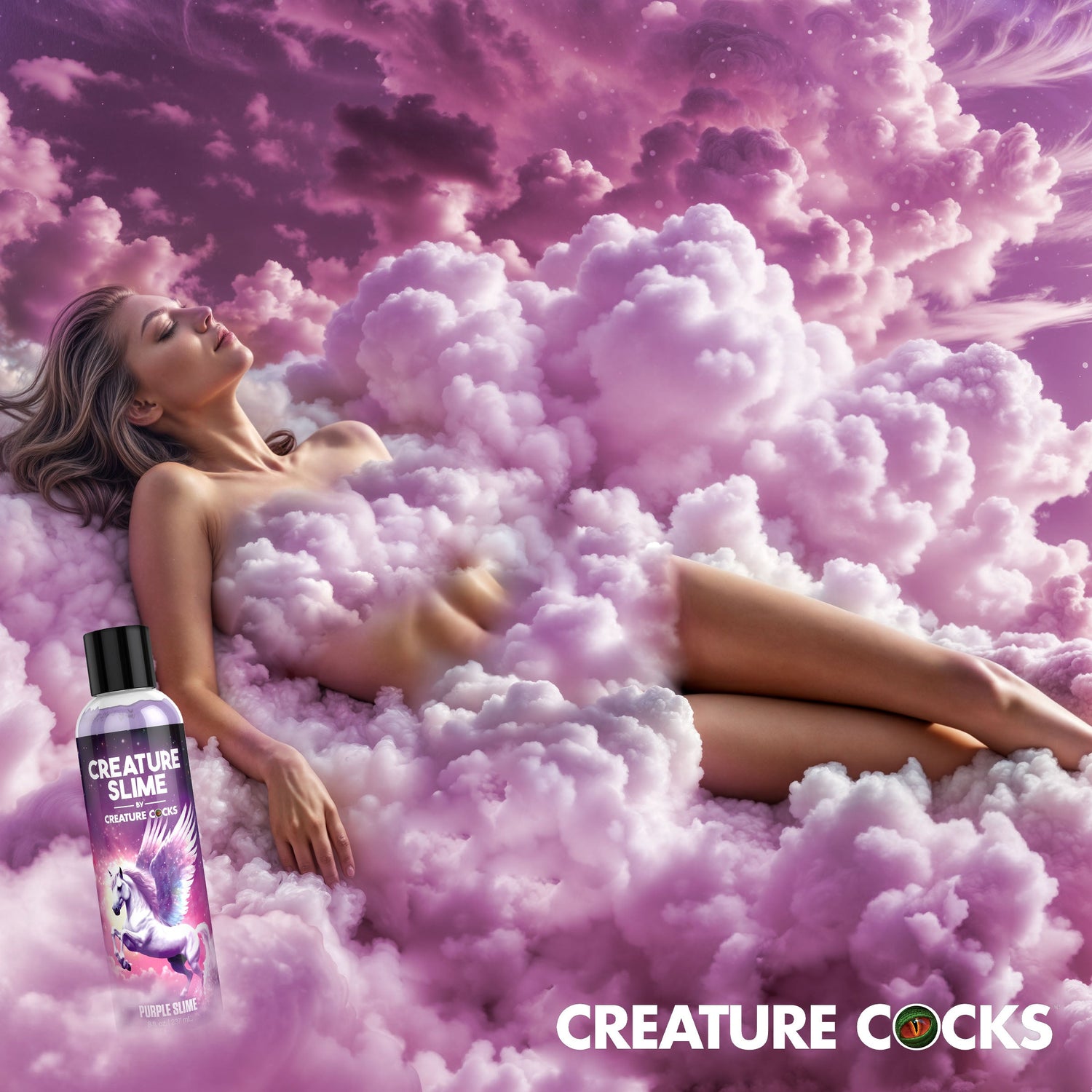Creature Slime Purple Slime Water-Based Lubricant 8oz