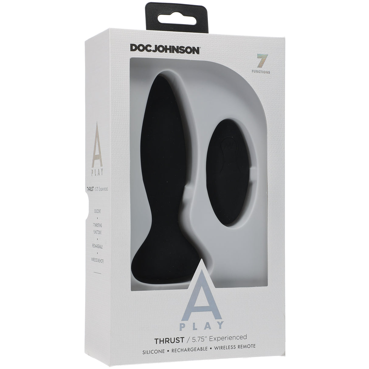 A-Play - Thrust - Experienced - Rechargeable Silicone Anal Plug With Remote