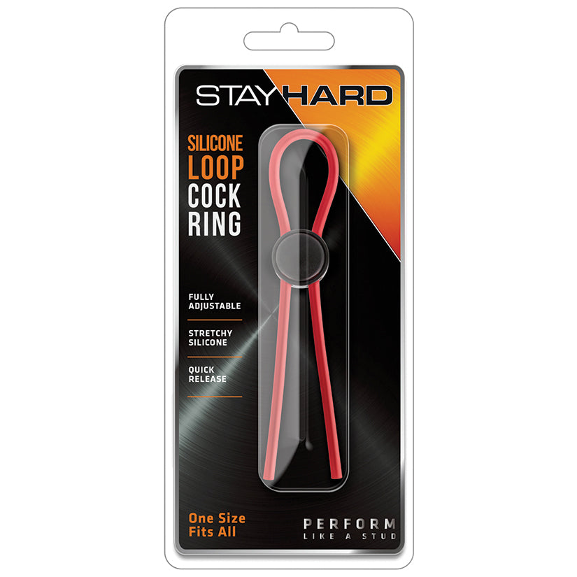 Stay Hard Silicone Loop Cock Ring