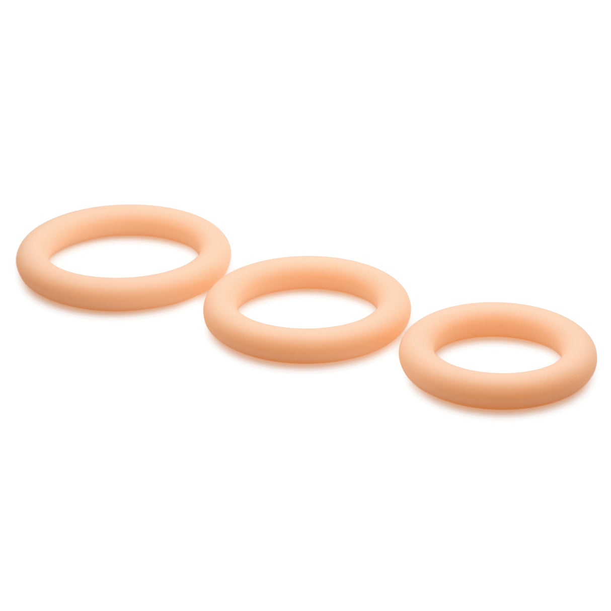 JOCK Discrete Silicone Cock Ring Set - Light