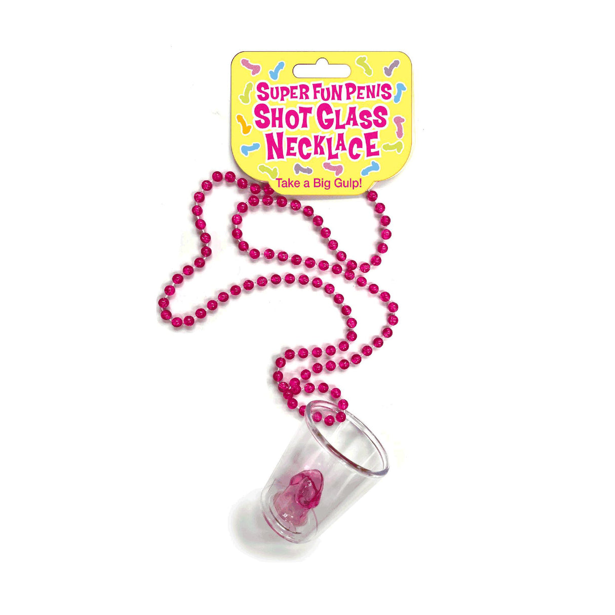 Super Fun Penis Shot Glass Necklace