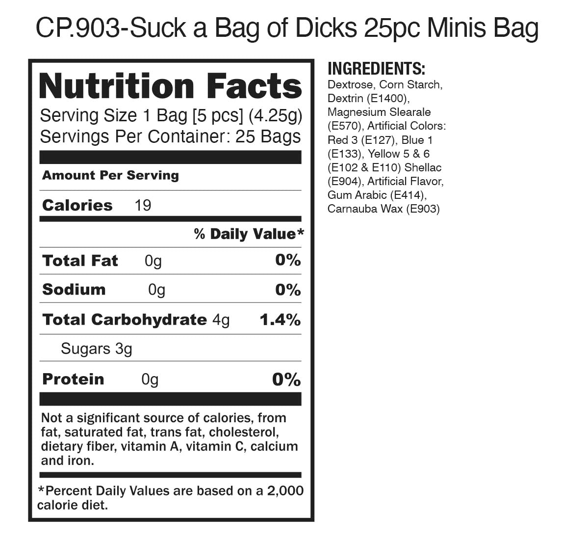 Suck A Bag Of Dicks Bag Of 25