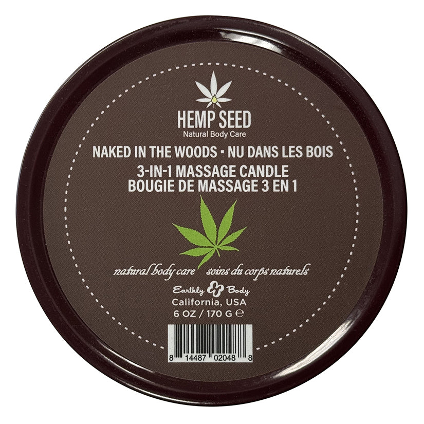 Earthly Body 3-In-1 Massage Candle 6oz