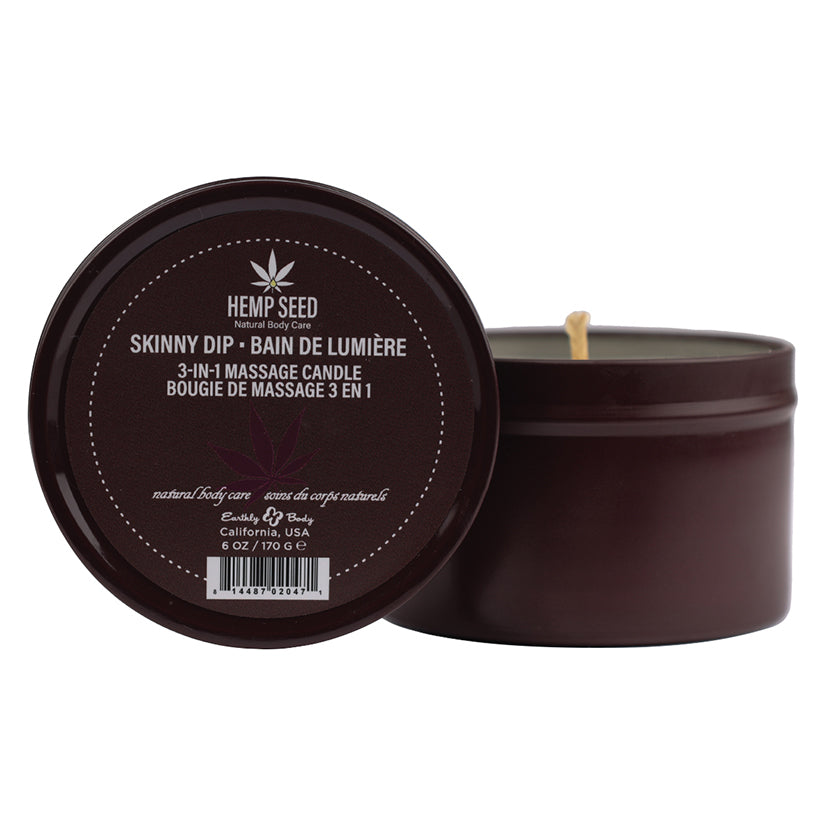 Earthly Body 3-In-1 Massage Candle 6oz