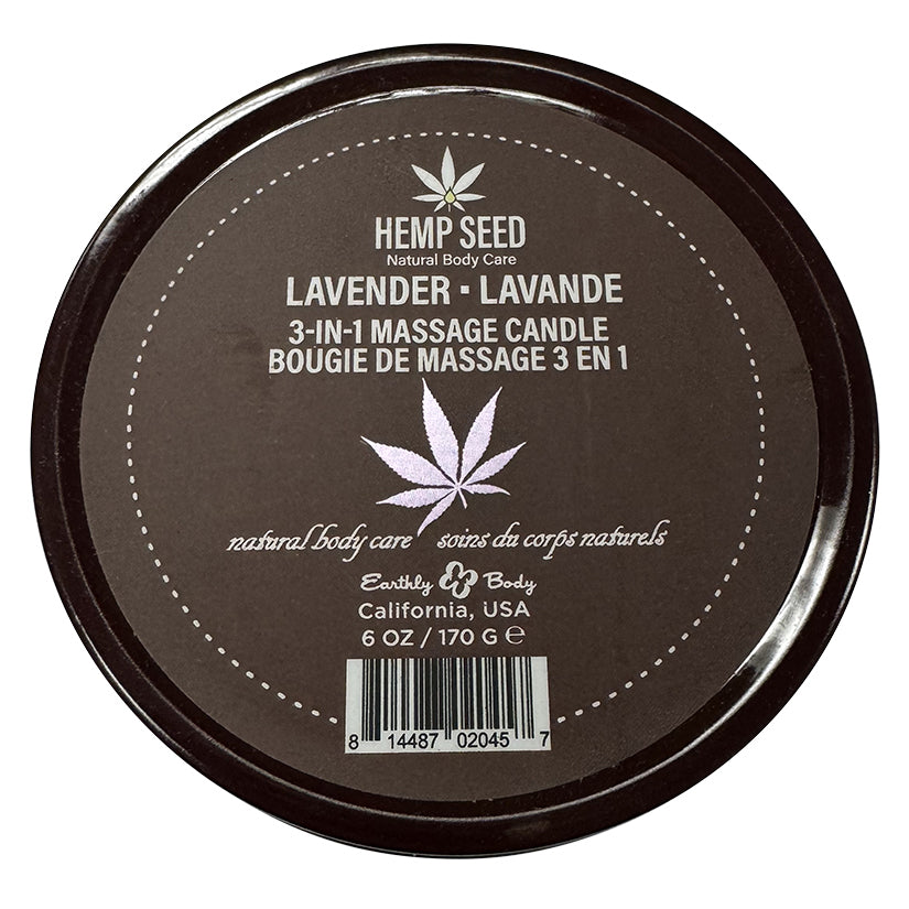 Earthly Body 3-In-1 Massage Candle 6oz