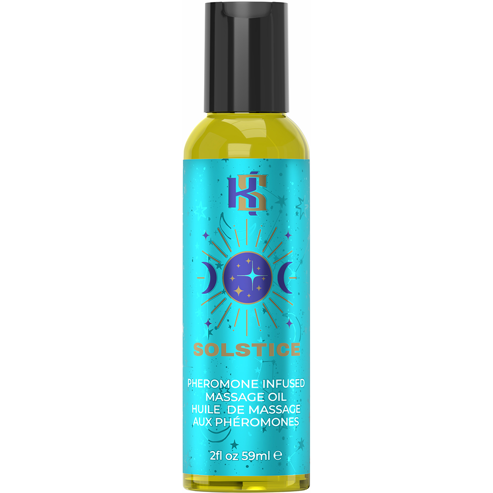 Celestial Collection Solstice Pheromone Massage Oil 2 Fl Oz/59 ml
