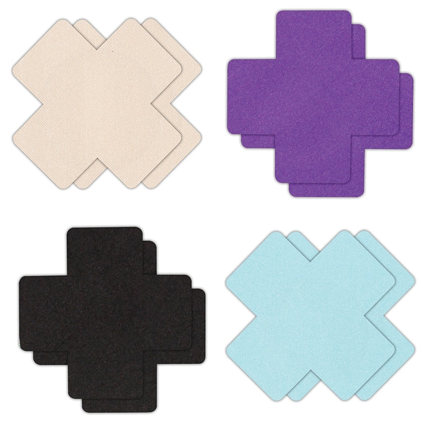 Pretty Pasties Cross I-Assorted 4pk