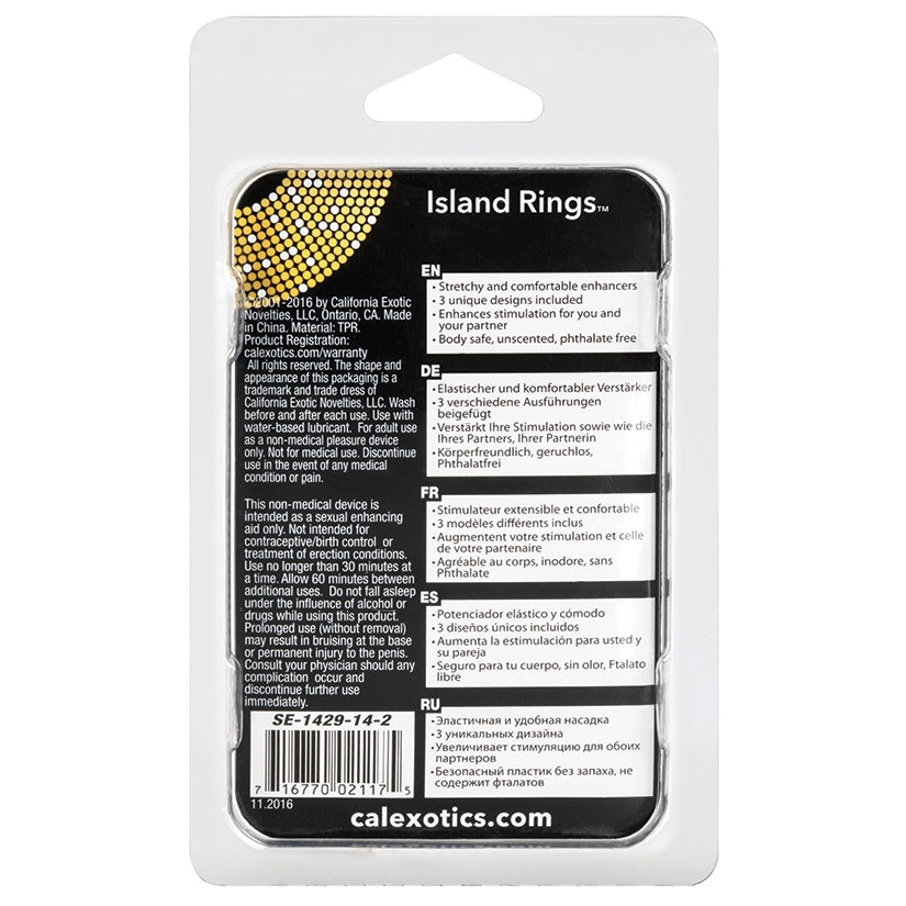 Island Rings 3Pk