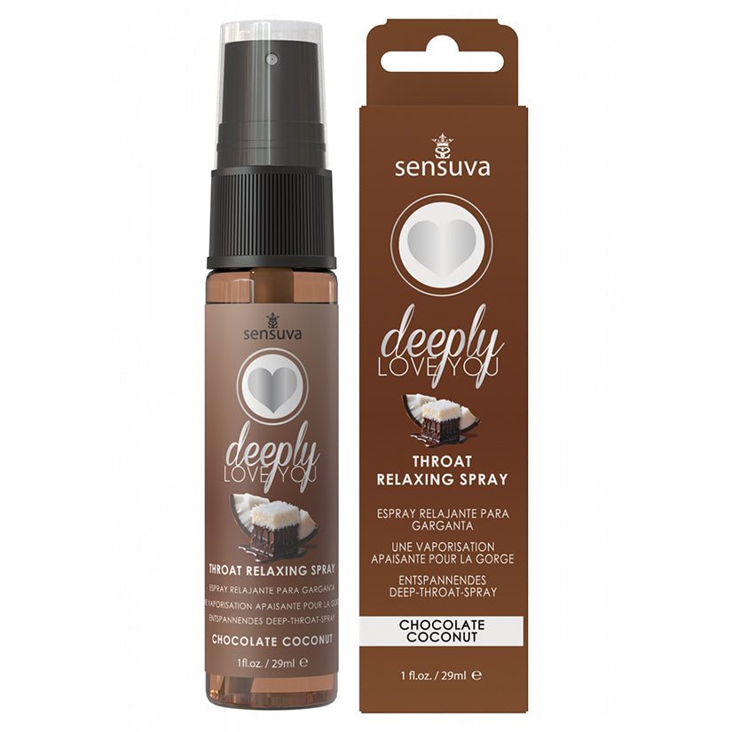 Sensuva Deeply Love You Throat Relaxing Spray 1oz