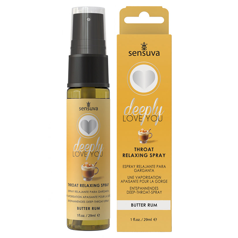 Sensuva Deeply Love You Throat Relaxing Spray 1oz