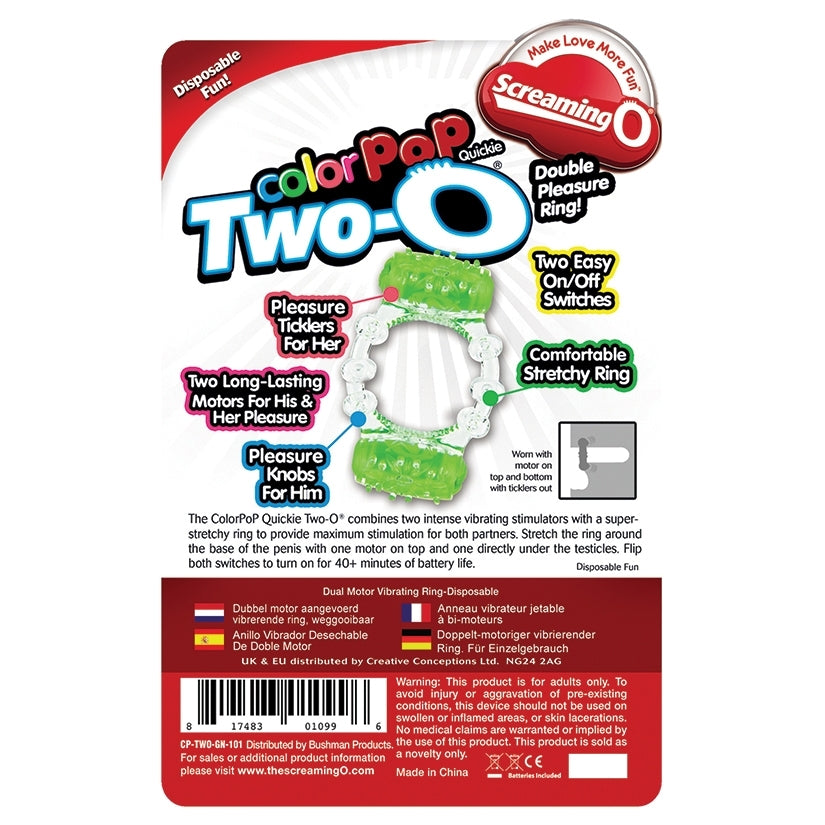 ColorPoP Quickie Two-O